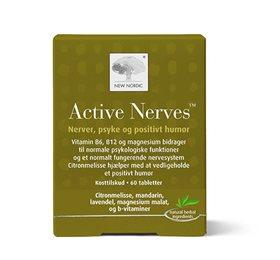 New Nordic Active Nerves 60 Tabl - Styrk dit mentale velvære