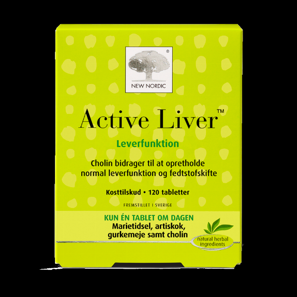 New Nordic Active Liver 120 Tabletter - Støt din lever!