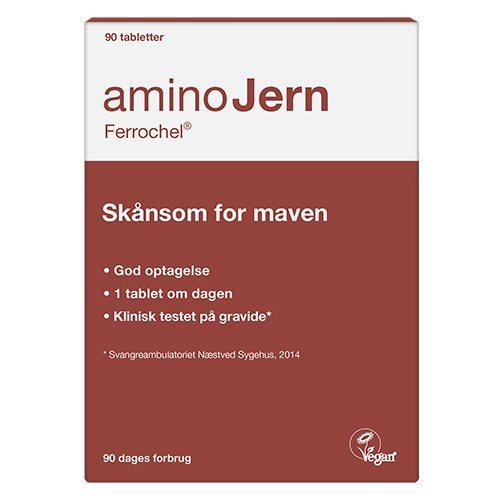 Amino Jern 25 Mg - Bedre Optagelse, 100 Tabl