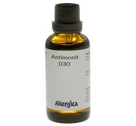 Allergica Antimonit D30 Bull 50 Ml - Homøopatisk Medicin