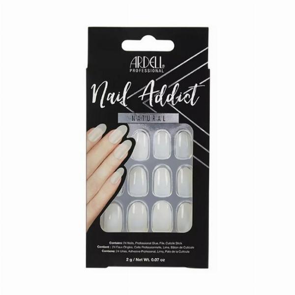 Ardell Nail Addict Natural Oval Neglelak til skønhed
