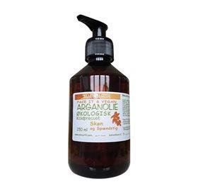 Nordic Nature Økologisk Arganolie 250ml - Skønhed til Huden