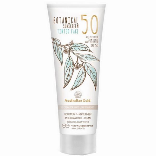 Australian Gold Botanisk Tinted Ansigt SPF 50 Lys