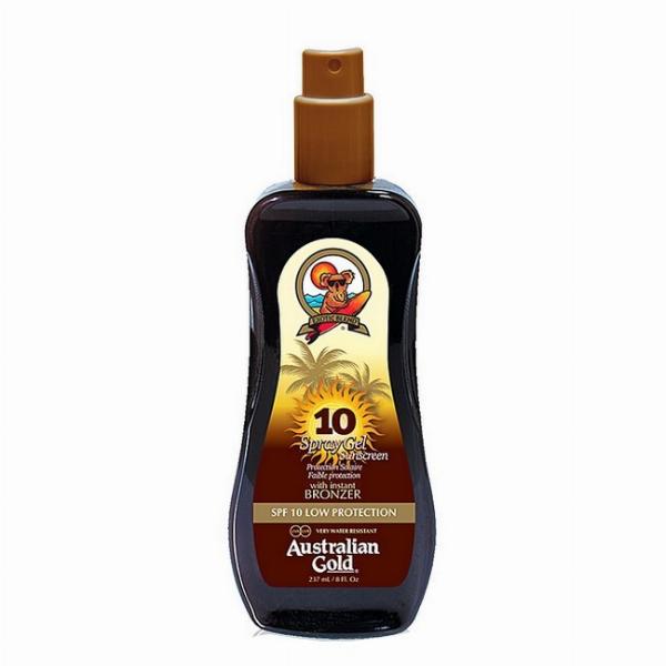 Australian Gold Spray Gel Solcreme SPF10 - 237 ml