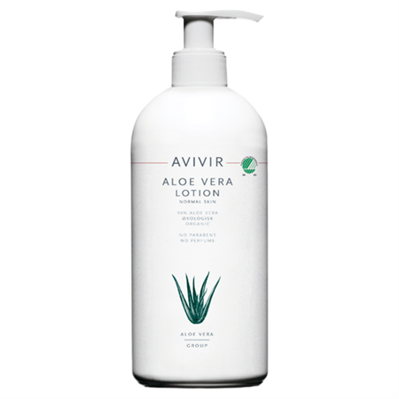 Avivir Aloe Vera Lotion 500 ml – Fugtighedscreme til hele kroppen