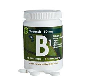 Dfi B1 50 Mg Vegansk - 90 Tabletter til Sundhed