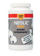 Mezina Neolic 9000 - 250 Kapsler med Japansk Hvidløg