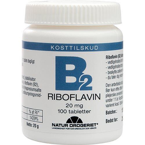 Mega B2 Vitamin 20 Mg - Kosttilskud til skønhed