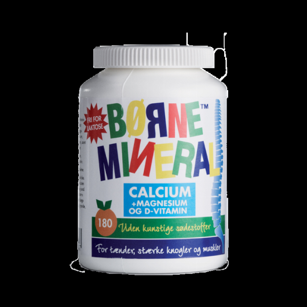 New Nordic Børne Mineral med Calcium og Magnesium 180 Tabl
