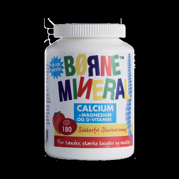 New Nordic Børne Mineral med Calcium & Magnesium 180 Tabl