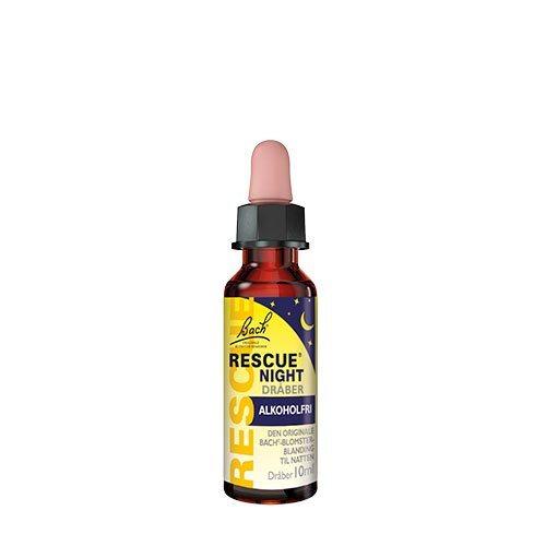 Bach Rescue Night Dråber 10ml - Beroligende Natbehandling