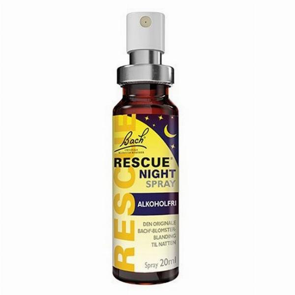 Bach Rescue Natspray 20 ml - Beroligende Hudpleje