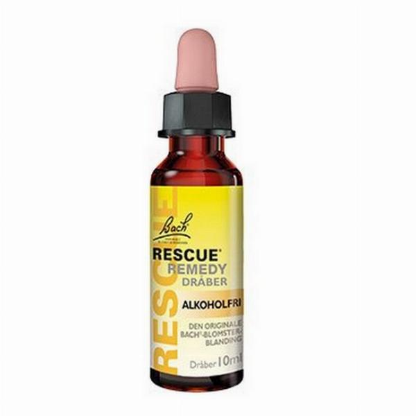 Bach Rescue Remedy Dråber 10 ml - Hudpleje Tilbud!