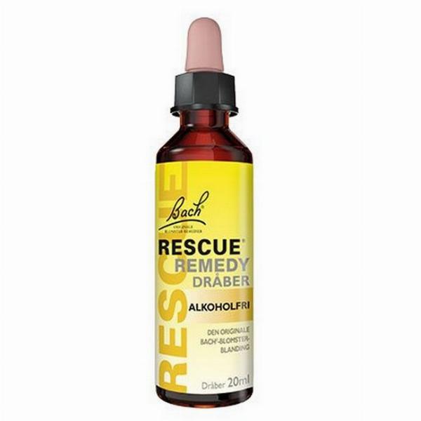 Bach Rescue Remedy Dråber 20 Ml - Hudpleje Tilbud