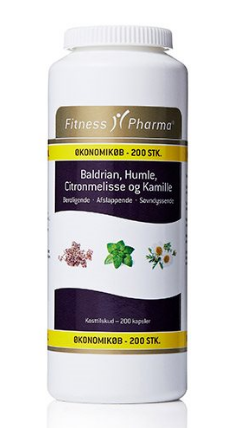 Fitness Pharma Beroligende Urter - 200 Kapsler