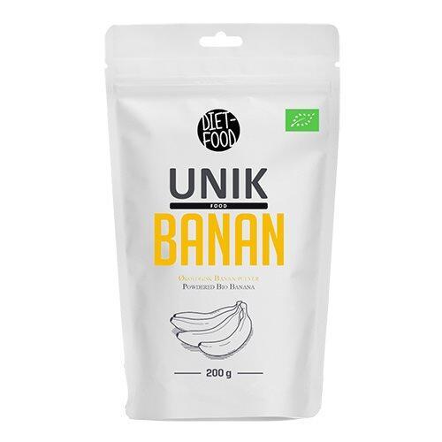 Økologisk Bananpulver fra Diet Food - 200g