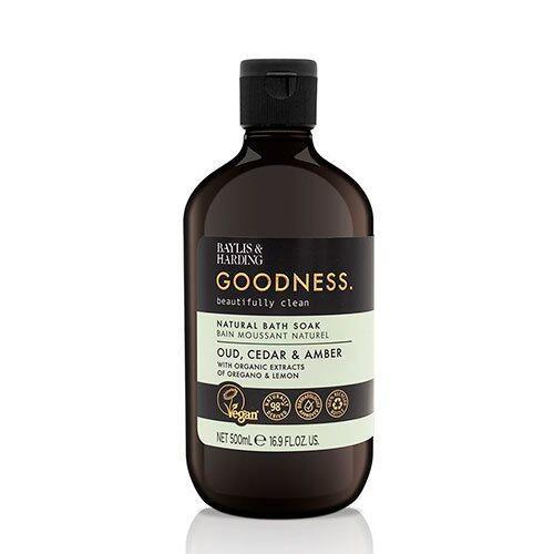 Baylis & Harding Goodness Badebade Oud, Cedar & Amber 500ml