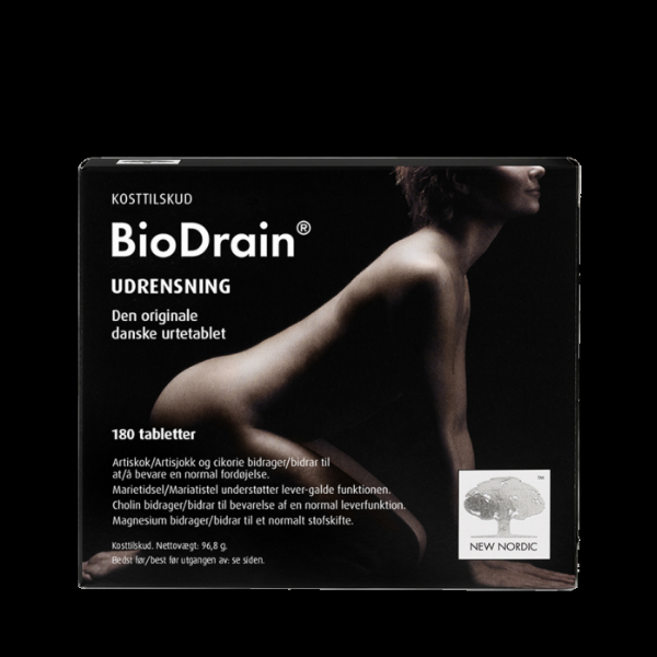 New Nordic Biodrain 180 Tabl - Udrensningstilbud!