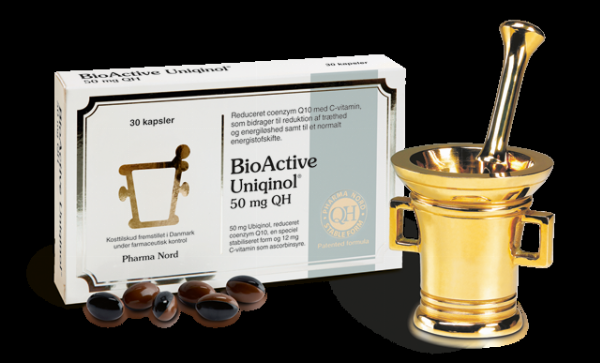 Bioactive Uniqinol 50 Mg - 30 Kapsler til Energi