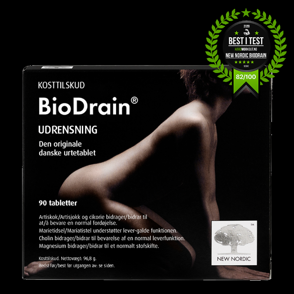 New Nordic Biodrain 90 Tabletter til Leversundhed