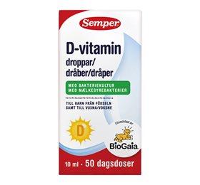 Semper Biogaia D Vitamindråber med Lactobacillus 10ml