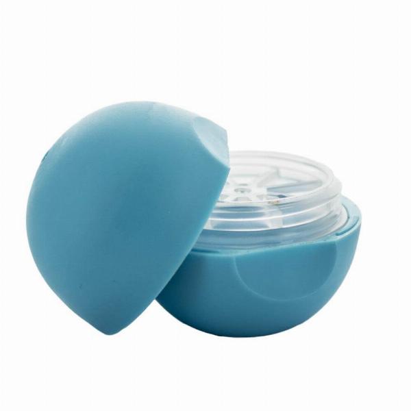 Kugle Læbepomade Hylster 7,4 ml - Blå/Rød Tilbud!