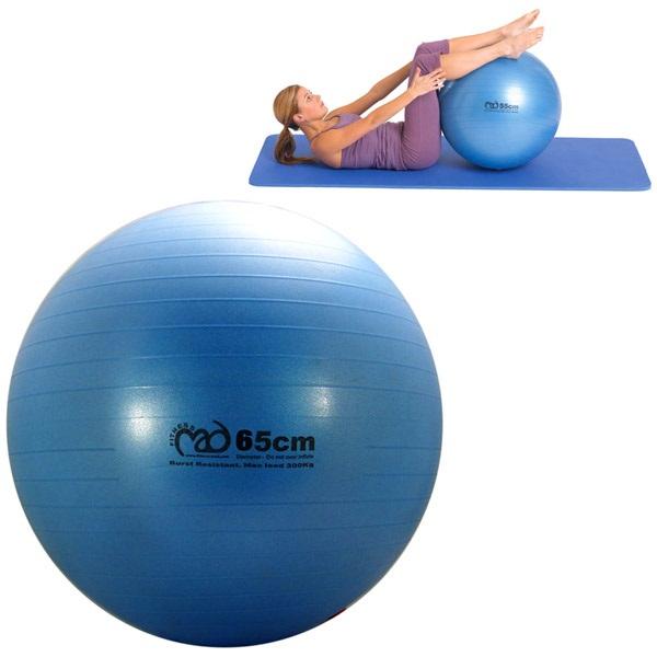 Blå Træningsbold til Yoga og Fitness - Ren Velvære Shop