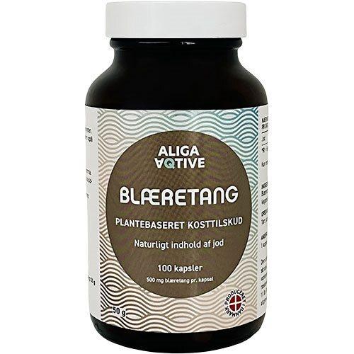 Aliga Aqtive Blæretang 100 kapsler - Find dit tilbud nu!