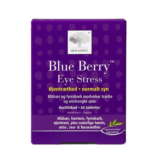 New Nordic Blue Berry Eye Stress 60 tab - Naturlig støtte