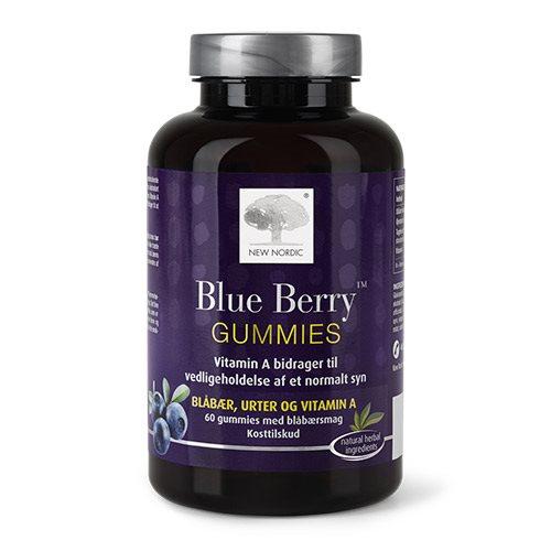 New Nordic Blåbær Gummies med Lutein - 60 Stk