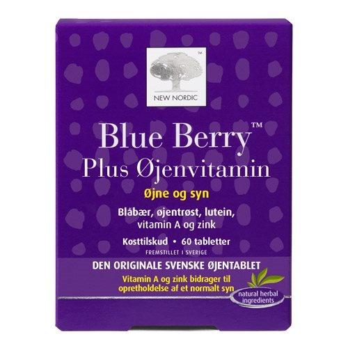 Blue Berry Plus Øjenvitamin 10mg - Kosttilskud til Øjne
