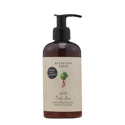 Naturfarm Vegansk Body Lotion med Rabarber 250 ml