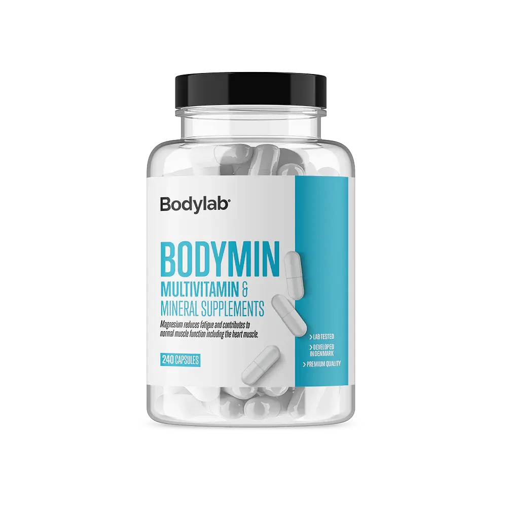 Bodylab Bodymin - Multivitamin 240 Stk til Træthedsfrihed