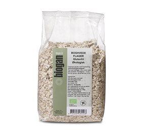 Biogan Glutenfri Boghvedeflager Ø 500g - Perfekt til Müsli!