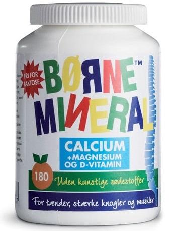 Børnemineral M Appelsin 180 tab - Styrk knoglerne!