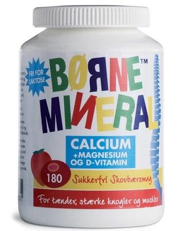 Børnemineral M Skovbær - 180 tabletter til børn