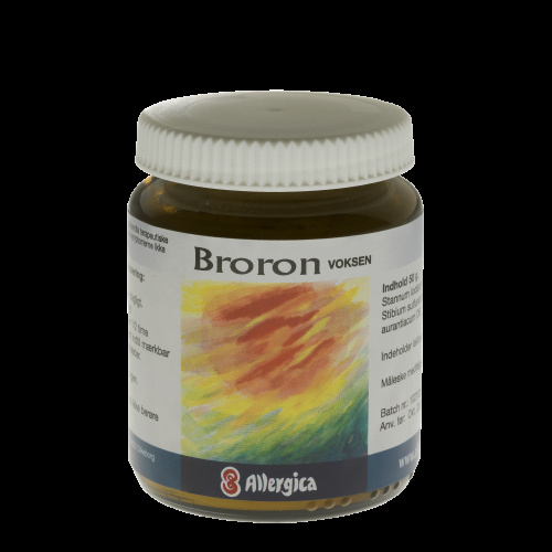 Allergica Broron Voksen 50 G - Homøopatisk Lægemiddel