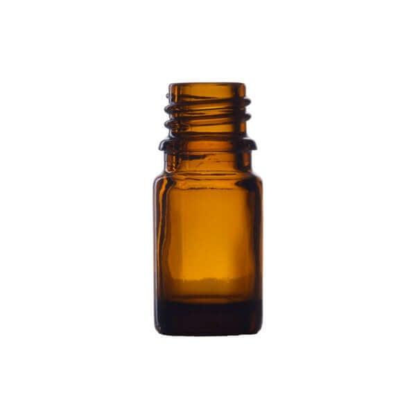 Brun Glasflaske 5 ml - Perfekt til Æteriske Olier