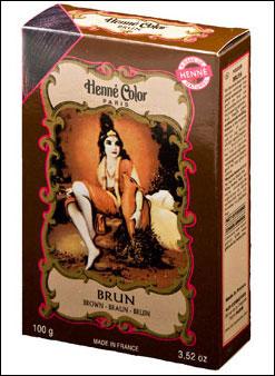 Henna Hårfarve Pulver i Brun - 100g Tilbud!