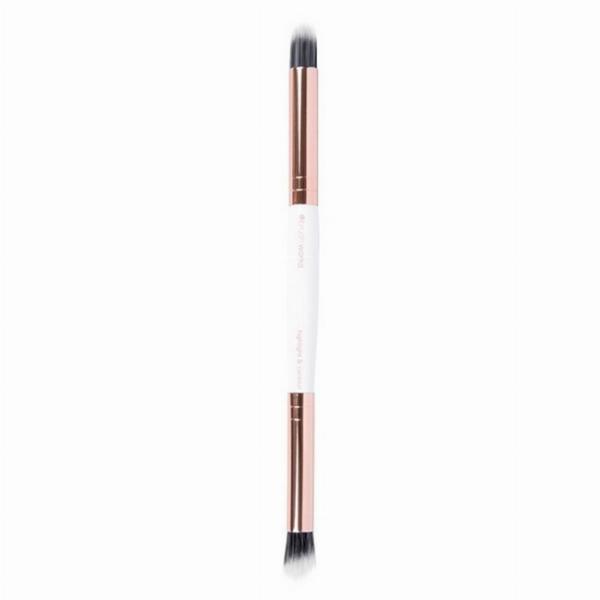 Brushworks Highlight & Contour Børste i Rosaguld