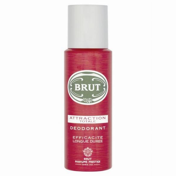 Brut Attraction Totale Deodorant Spray 200 ml - Tilbud!