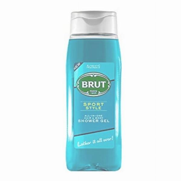 Brut Hair & Body Shower Gel Sport Style 500 ml - Tilbud!