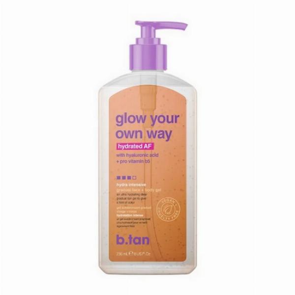 B Tan Glow Your Own Way Hydrated Tanning Gel 236 ml