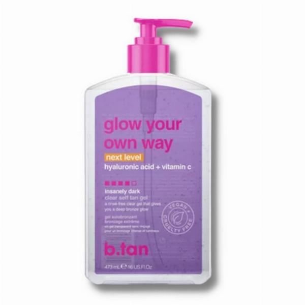 B Tan Glow Your Own Way Klart Selvbruner Gel 473 ml