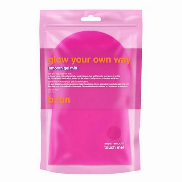 B Tan Glow Your Own Way Smooth Gel Mitt - Selvbruner
