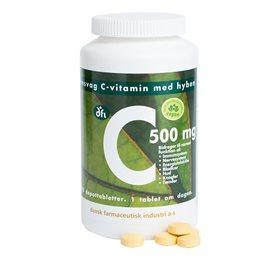 Dfi C 500 M Hyben - Stærk C-vitamin Depottabletter