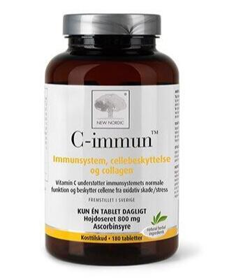 New Nordic C Immun 180 tabletter – Højdoseret C-vitamin