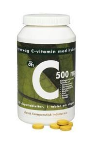 Dfi C 500 M Hyben Depottabletter - 240 stk. C-vitamin