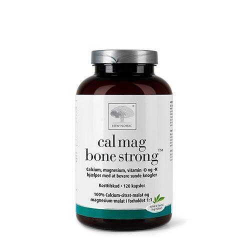 New Nordic Cal Mag Bone Strong - 120 kapsler til knogler