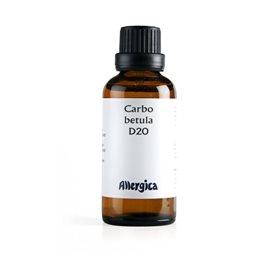 Allergica Carbo Betula D20 Bull 50ml - Homøopatisk Lægemiddel